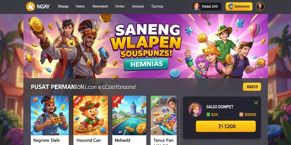 Fitur multiplayer yang memungkinkan bermain bersama teman.
