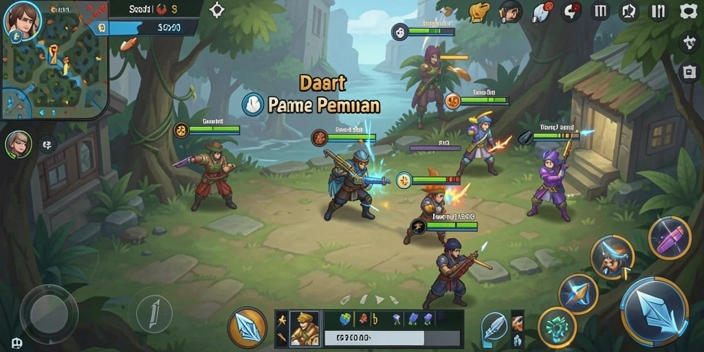 Screenshot fitur komunitas yang interaktif.