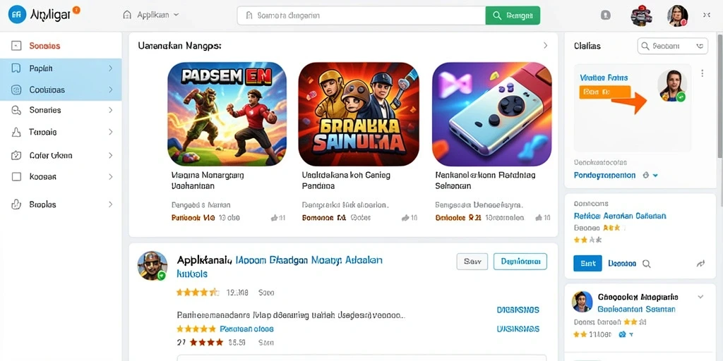 Cuplikan gameplay yang seru dan penuh tantangan.