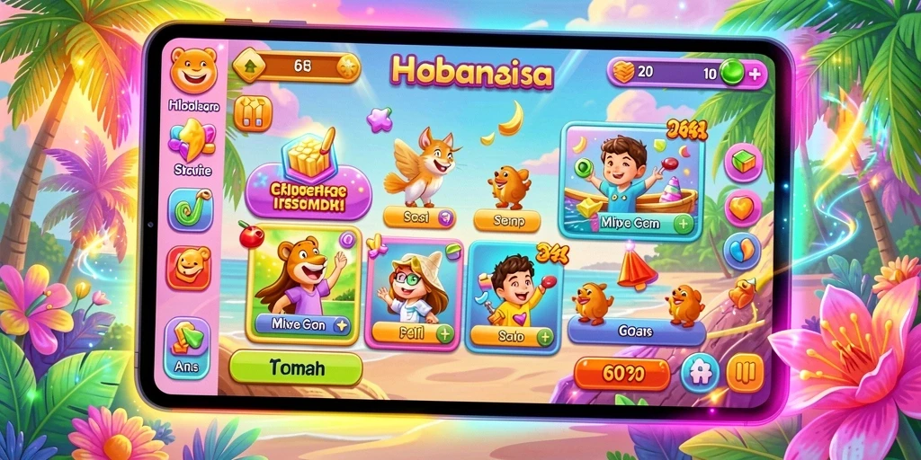 Fitur multiplayer yang memungkinkan bermain bersama teman.