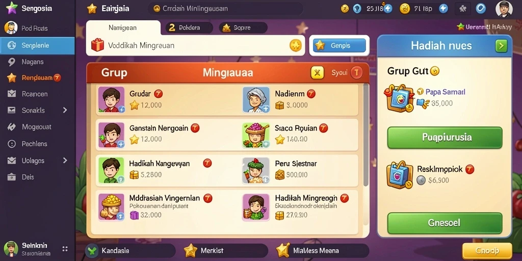 Level menantang yang membutuhkan strategi dan ketangkasan.